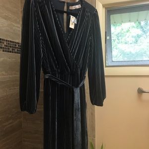 Womens velvet jumpsuit